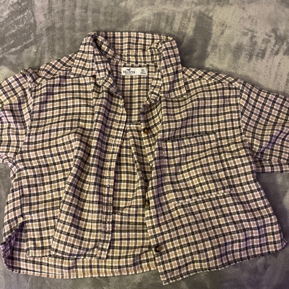 Cropped flannel